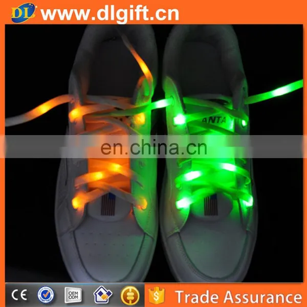 Led Light Up Shoelaces Nylon Material Led Shoelaces Light , Crazy Led Glow Shoelaces photo-6