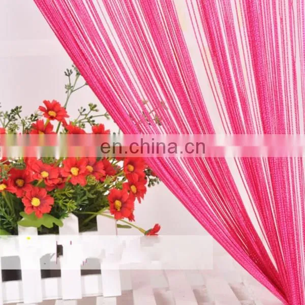 Single Color Decorative Window String Curtain photo-3