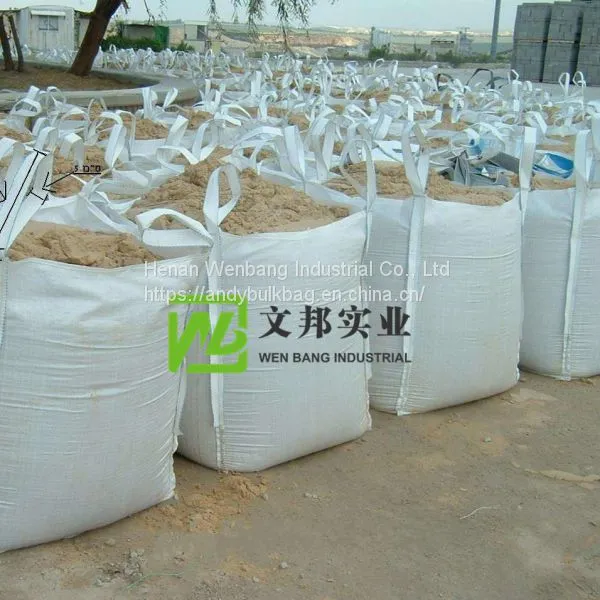 Hina Manufacturer FIBC Big Woven Jumbo Bag for Sand
