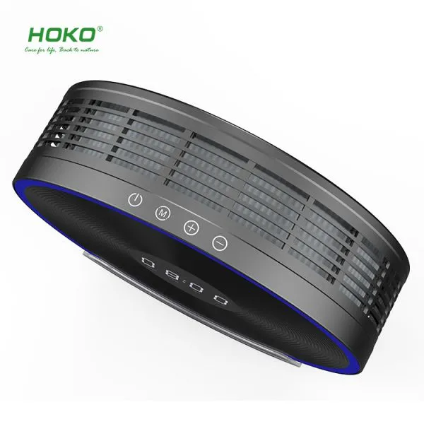 98% Fume Removal Rate European Mini Air Purifier for Home photo-5