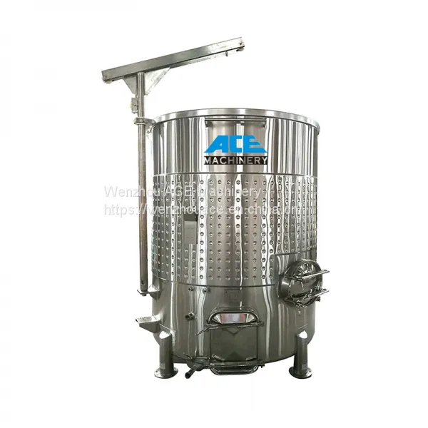 2000L Stainless Steel Brewing Machine Wine Making Equipment Fermenting Tank photo-4
