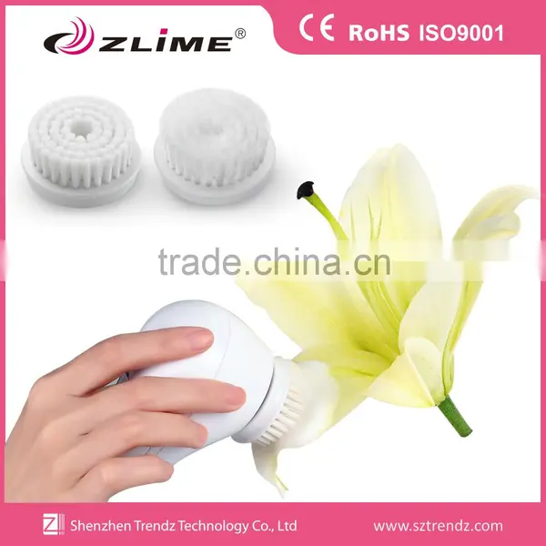 Rechargeable Face Cleansing Brush 2 Attachable Brush photo-5