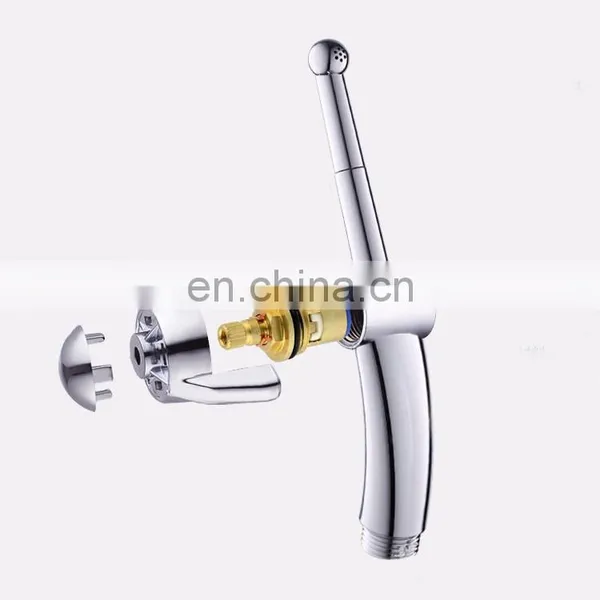 ABS Shiny Bidet Water Heater Spray With Shower Hose photo-2