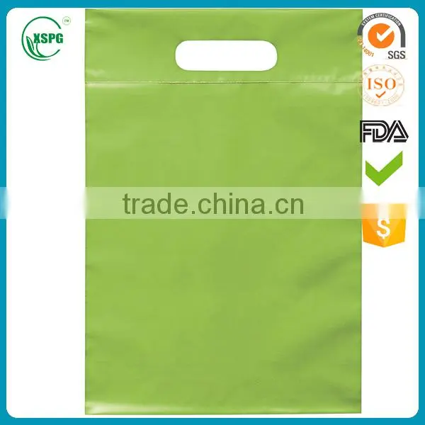 Colorful pe Plastic Flat Die Cut Bags for Shopping Use photo-2