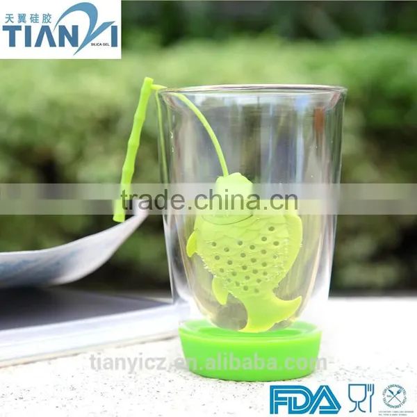 Hot Sell Lovely Colorful Silicone Tea Strainers Silicone Tea Bag photo-5