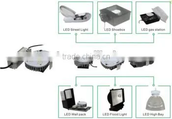 SNC UL CUL LUMILEDS LED Retrofit Kit 400W for Street Shoeboxes Wall Packs Canopy High Bay photo-2