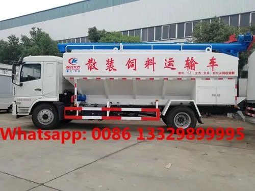 Wholesale Good Price SHACMAN Brand 8T Farm-oriented Bulk Feed Container Vehicle for Sale photo-3