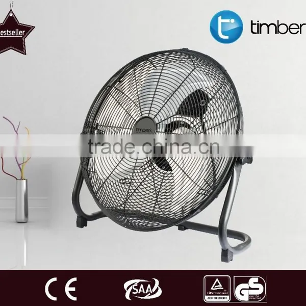 Factory: 12" Inch High Quality Chrome Floor Fan photo-2