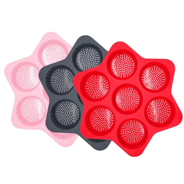Kitchen Accessories Home and Kitchen Gadgets Silicone Baking Bread Mold Burger Bun Mold Baking Tools Silicone Hamburger Mold photo-5