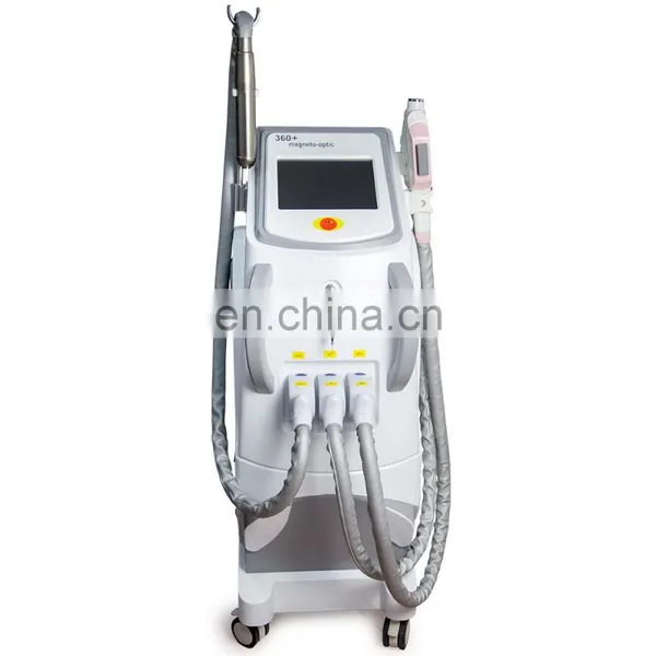 3 in 1 Multifunctional 360 Magneto Optical System Elight IPL OPT +Alexandrite 755nm Picosecond Laser + RF Laser Hair Rremoval photo-5
