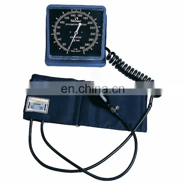 China Manufacturer Hand Held Manual Producer Medical Desktop bp Aneroid Sphygmomanometer