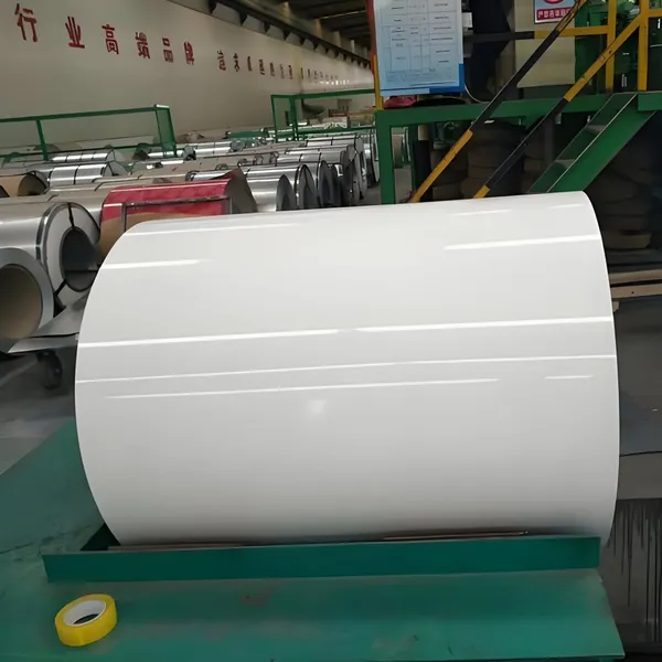 Boyuan PVDF White 9003 Color Coated Roll Exported To The United Arab Emirates photo-2