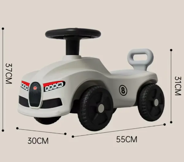 Children\'s Sliding Bike, Four-wheel Balance Bike, 1-3 Year Old Male and Female Babies Can Ride on a Rollable Bike（Wechat:13510231336）