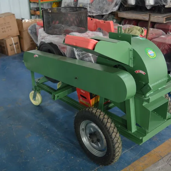 Heavy-Duty Diesel Wood Shredder With 1000kg/hr Throughput for Sawmills photo-5