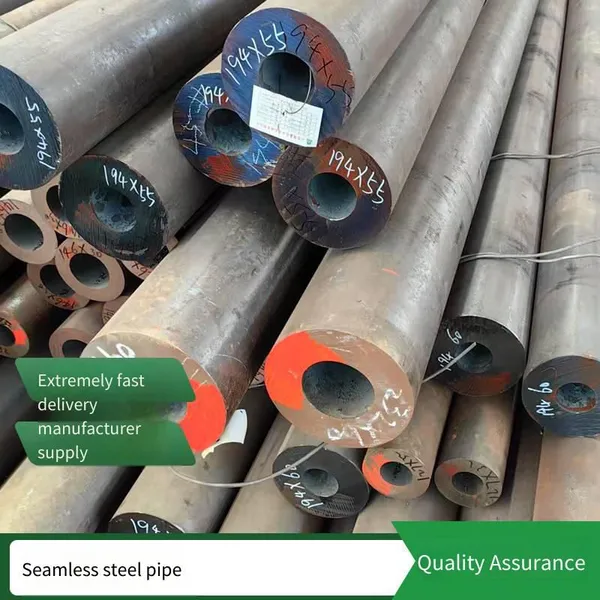 Extra Thick-walled Hollow Round Tube, Drilled From Round Steel, Sizes 115*40, 45# Steel, Also Available in 120*50, Can be Cut and Sold Retail photo-4