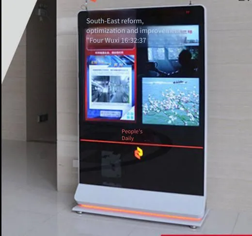 Intelligent Vertical Wall-mounted Electronic Digital Audiobook Player, Intelligent Periodical Newspaper Reader, Self-service Audio Book Borrowing and Returning Machine for Libraries, Customized Electronic Borrowing Machine, Electronic Newspaper Reader photo-3