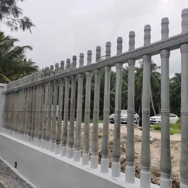 Cement Bamboo - Jointed Guardrails, Vase - Shaped Column Railings, Roman Column Enclosing Railings for Courtyard Walls, Strong and Wear - Resistant photo-4
