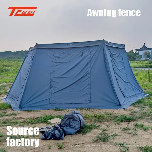 Awning Fence Car Side 270° Rotating 180 Sunshade Matching Outdoor Camping Oxford Cloth Car Sunshade Fence photo-3
