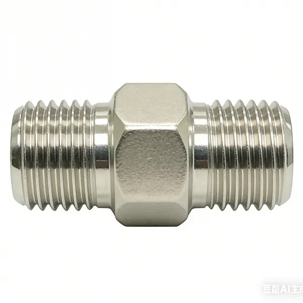 316L Stainless Steel VCR Male to Male NPT Adapter for High Purity Gas Systems photo-4