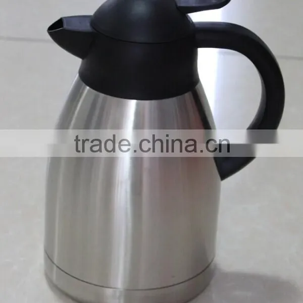 LFGB/EU Double Wall Stainless Steel Coffee Thermos Pot 1.2/1.5/2.0L photo-4