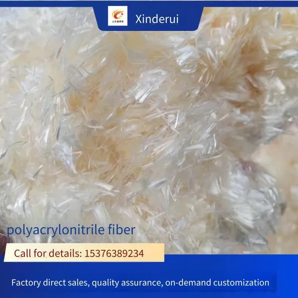 Polyacrylonitrile Fiber, Customizable, Grade a, Enhanced Crack Resistance, White or Light Yellow, Equivalent Diameter 13 - 21um