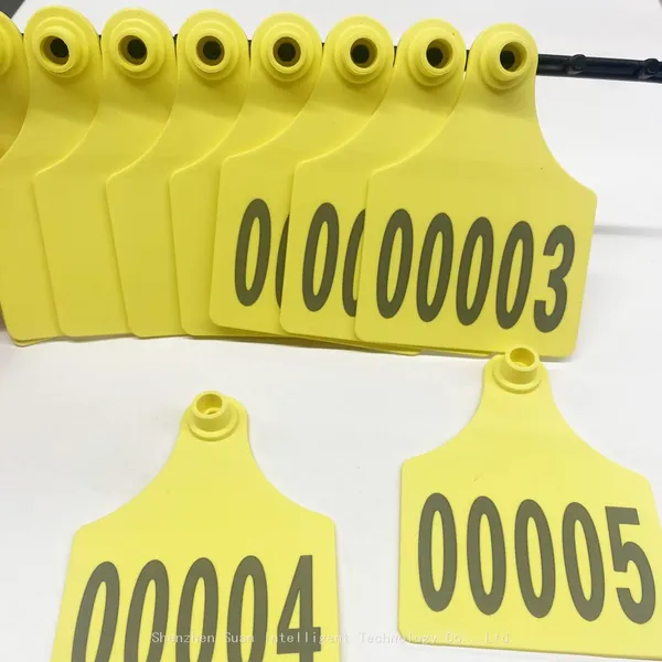 Custom Large Visual Cattle Ear Tags | 75×100mm Livestock Identification Tag photo-2