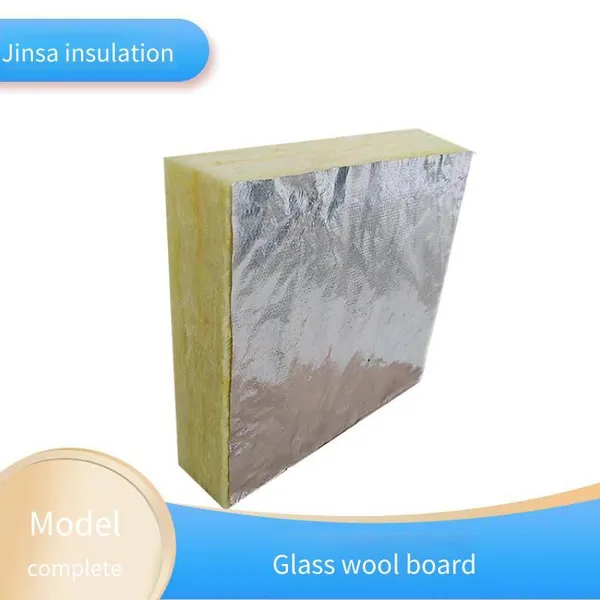 Jin sa 40-100mm Foil-clad Glass Wool Board, Long Service Life, Long-term Production
