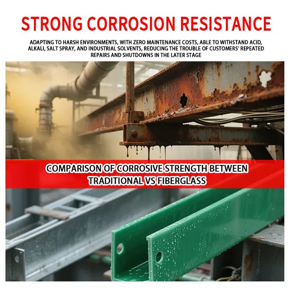 Closed Waterproof FRP Trough Cable Tray Dustproof Fiberglass Tray for Tunnel Underground Project photo-3