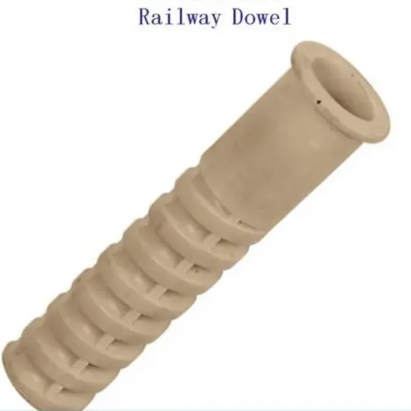 Nylon-Einsatzhülse für Betonschwellen, für ballastlose Hochgeschwindigkeitsbahnstrecken, M27x130mm