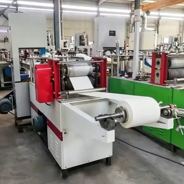 Fully Automatic Tissue Napkin Embossing Folding Production Restaurant Wedding Serviette Paper Making Machine photo-2