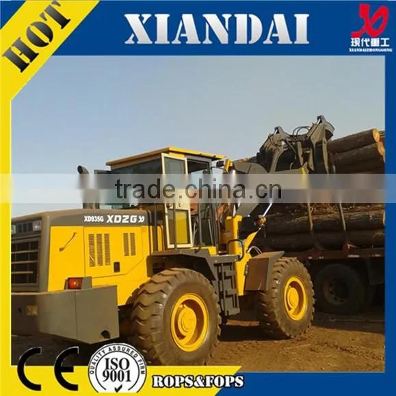 XD935G 3.0T (Log Loader Wood Grab Loader )with CE FOR SALE For Forest Field and Lumberyard photo-2