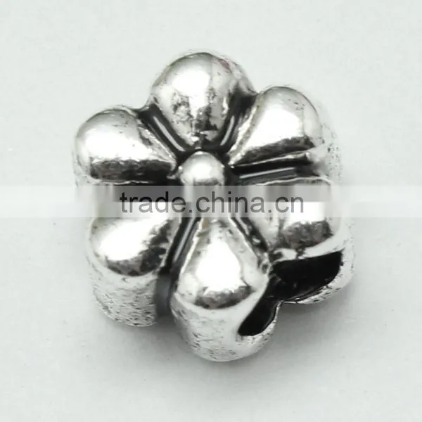 Pdora Jewelry Accessories the Red Hibiscus Hanging and Slider DIY Zinc Alloy Beads photo-6