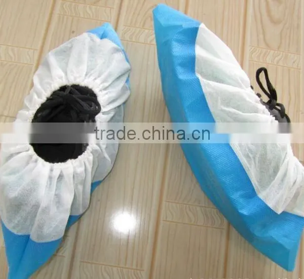 Disposable Shoe Covers PP+PE Coated, Laminated Shoe Cover photo-2
