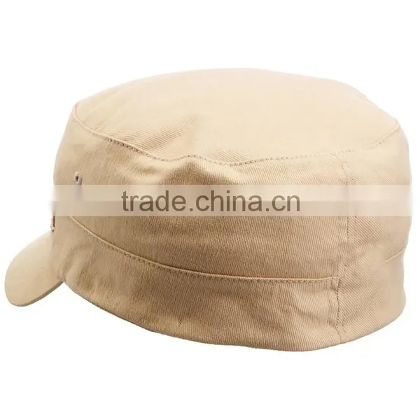 Guangjia Men's Embroidered Logo Washed Cotton Military Field Cap photo-3