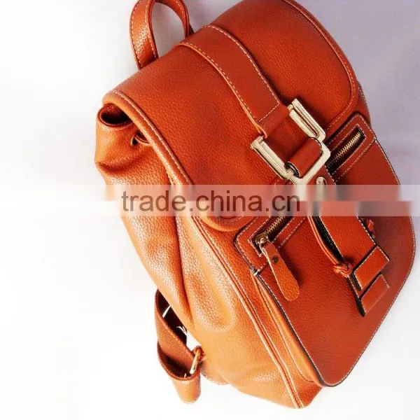 PU Leather Backpack And Fashionable Leather Bags For Girls photo-3