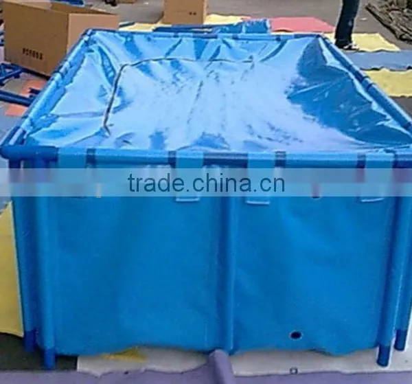Waterproof Folding Square Fish Tank With PVC Material