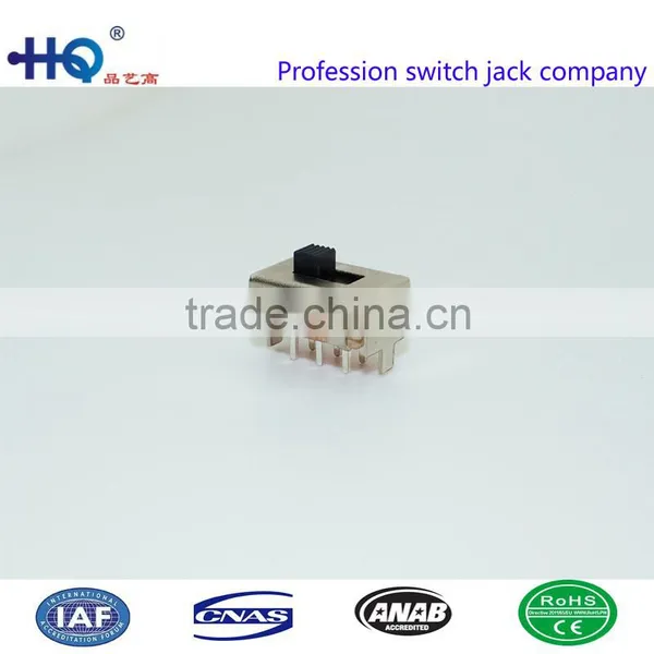 High Quality 2 Position 2p2t Vertical Slide Switch photo-6