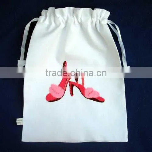 Shoe Cotton Drawstring Bag 2015 photo-2