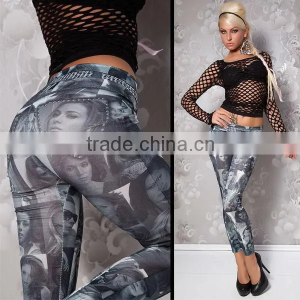 2014 Nude Girls Pictures Sexy Pantyhose Leggings Pants L22008
