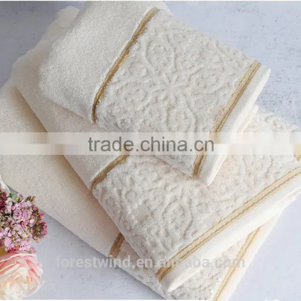 100% Cotton Microfiber Fabric Yard for Bath Towel photo-3