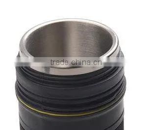 Elastic Black Lens Mug/Lens Cup 24-70mm for Nikon With Stainless Steel Liner photo-2