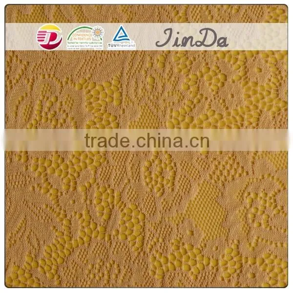 Durable Popular Brown Lace Fabric for Women Dressing photo-3