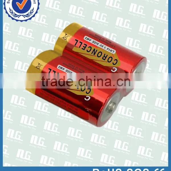 High Performance Alkaline Battery Lr14 1.5v Dry