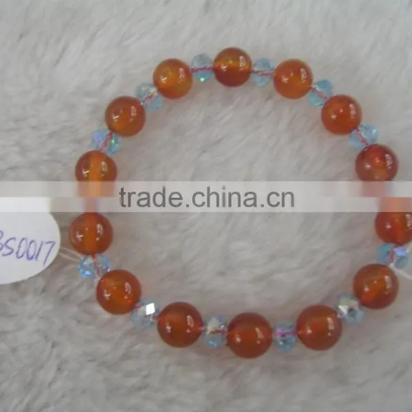Colorful Round Beads Nature Gemstone Bracelet Wholesales photo-4