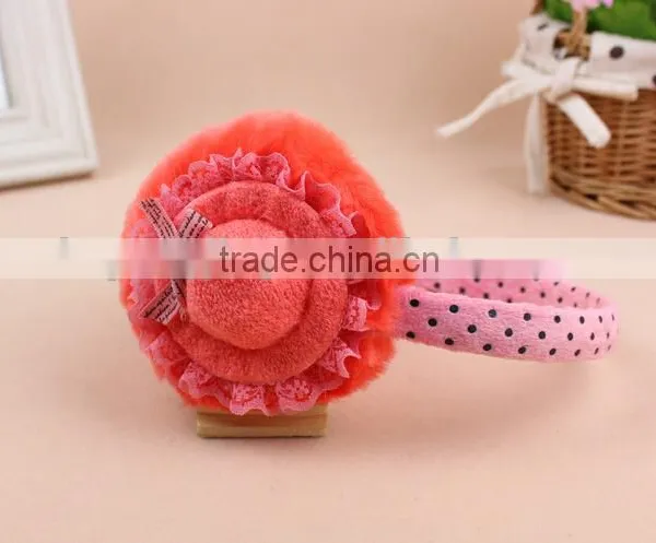 Factory Wholesale Warm Faux Fur Earmuffs With Cheap Price photo-3