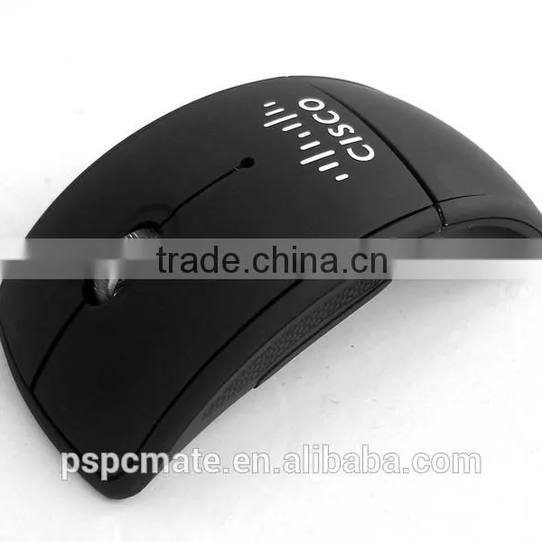 USB Folding Arc Wireless Optical Mouse Mice 10M For PC Notebook MAC photo-5