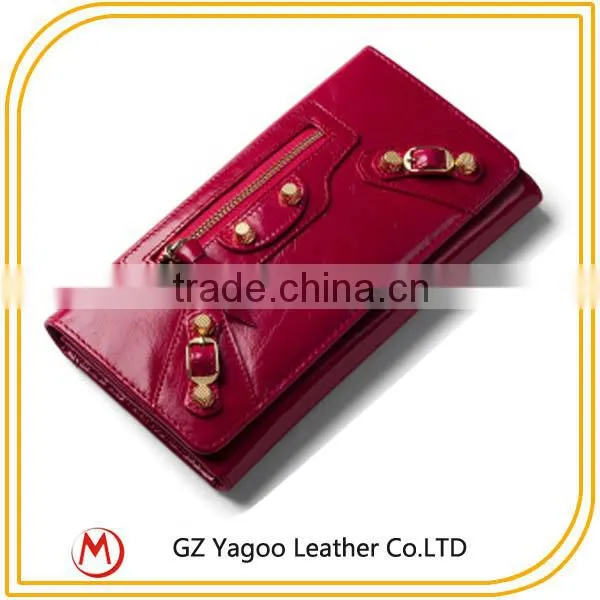 2016 Cheap Handmade PU Leather Wallet Ladies Wallets From China photo-2