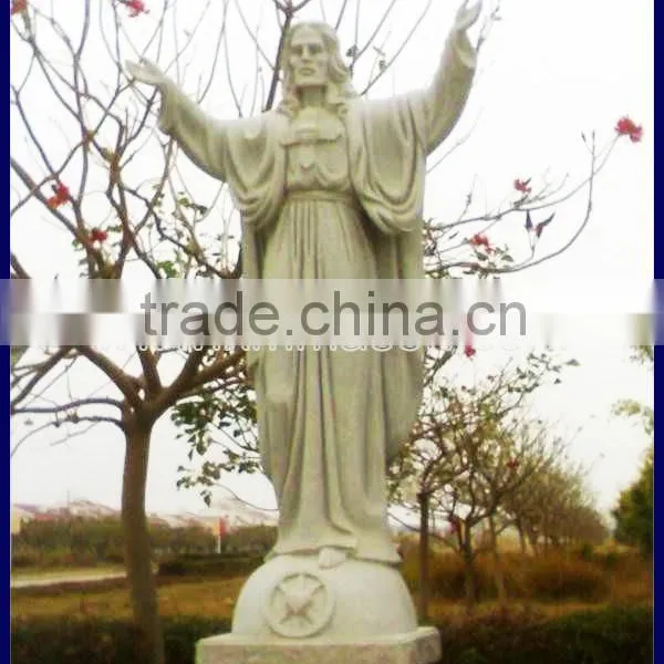 Mason Granite Large Jesus Statue