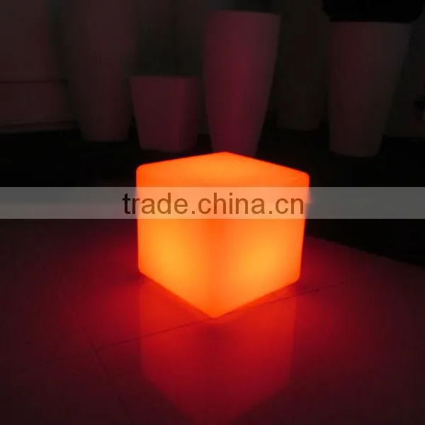 Lighting Cube Chair, LED Cube Furniture