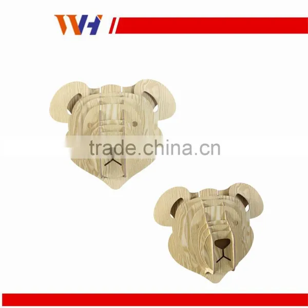 North-Europe Style Wall Hanging Art Home Decoration Animal Wooden Craft